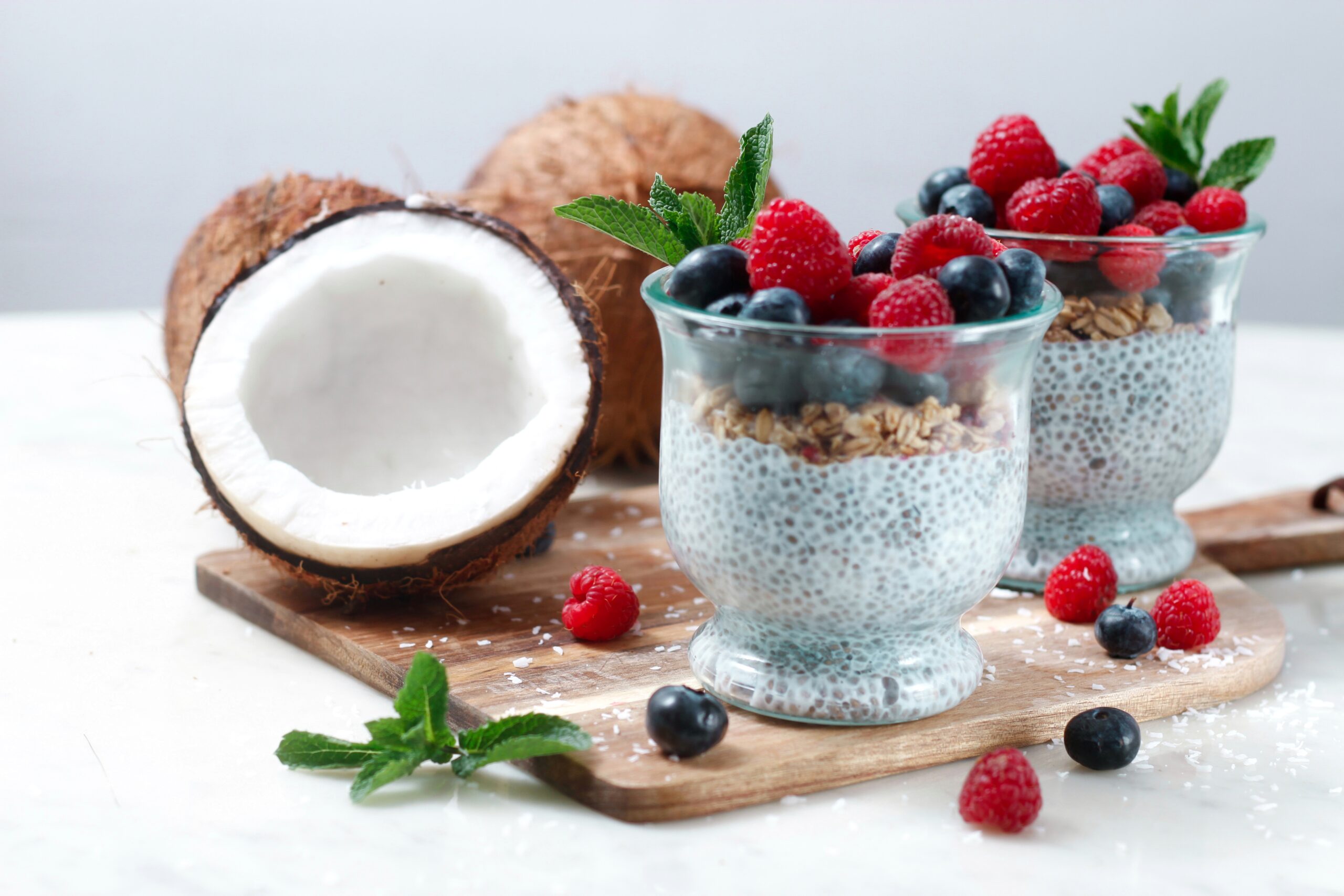 Coconut Milk Chia Pudding