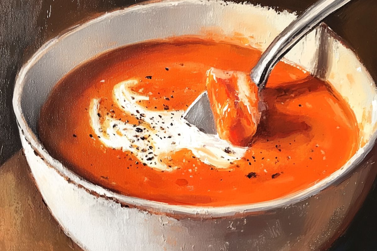 What is the difference between regular tomato soup and tomato bisque?