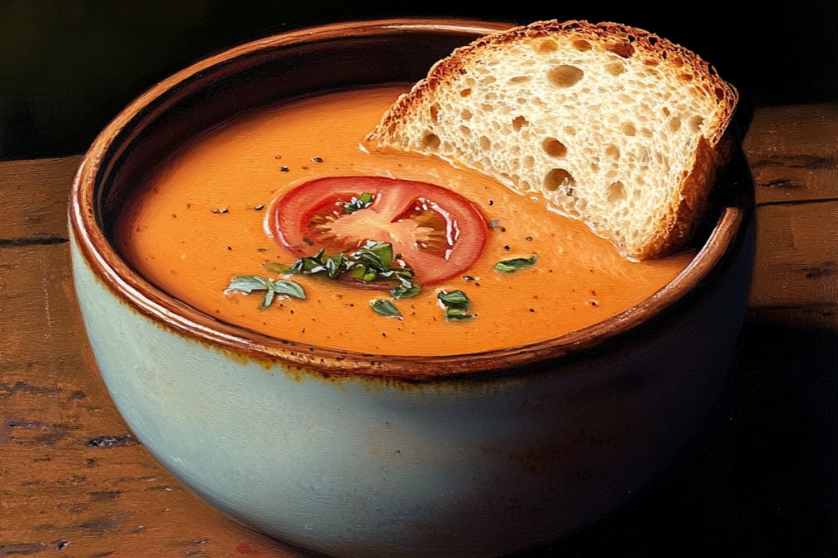 What is the difference between regular tomato soup and tomato bisque?