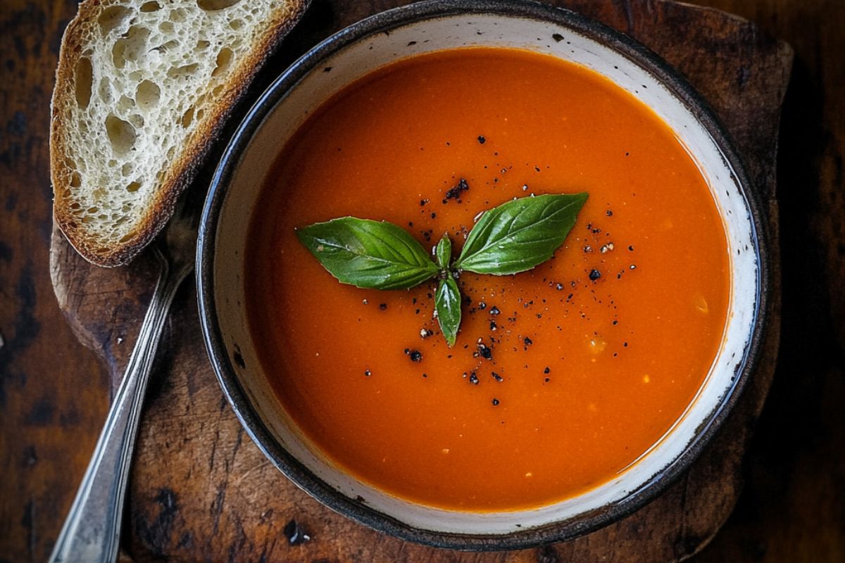 What is the difference between regular tomato soup and tomato bisque?