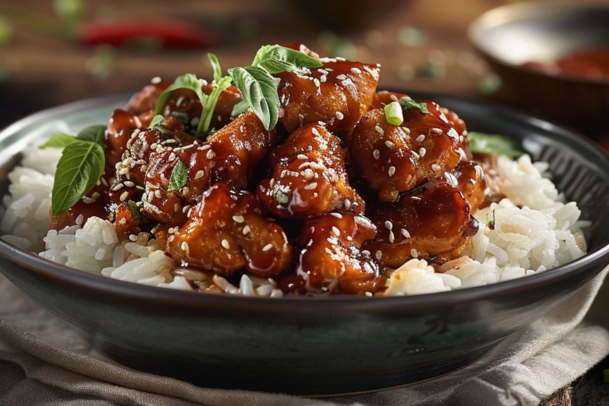 rice recipe with korean chicken