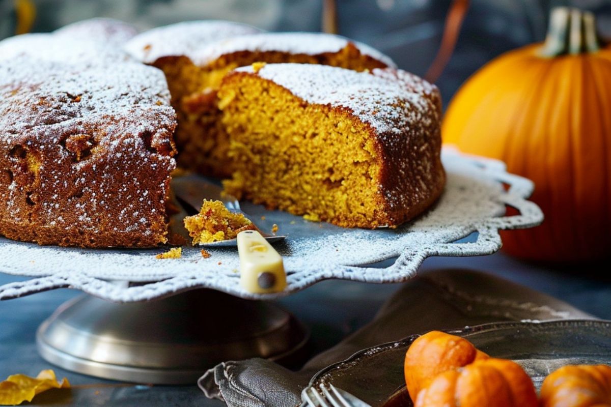 Pumpkin Olive Oil Cake