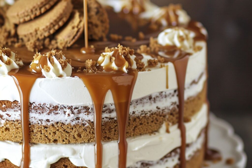 Biscoff Cookie Butter Cake